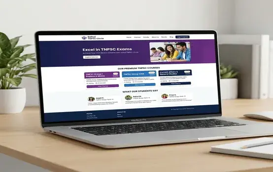 Sahul TNPSC Circle - Education Tech Website Development
